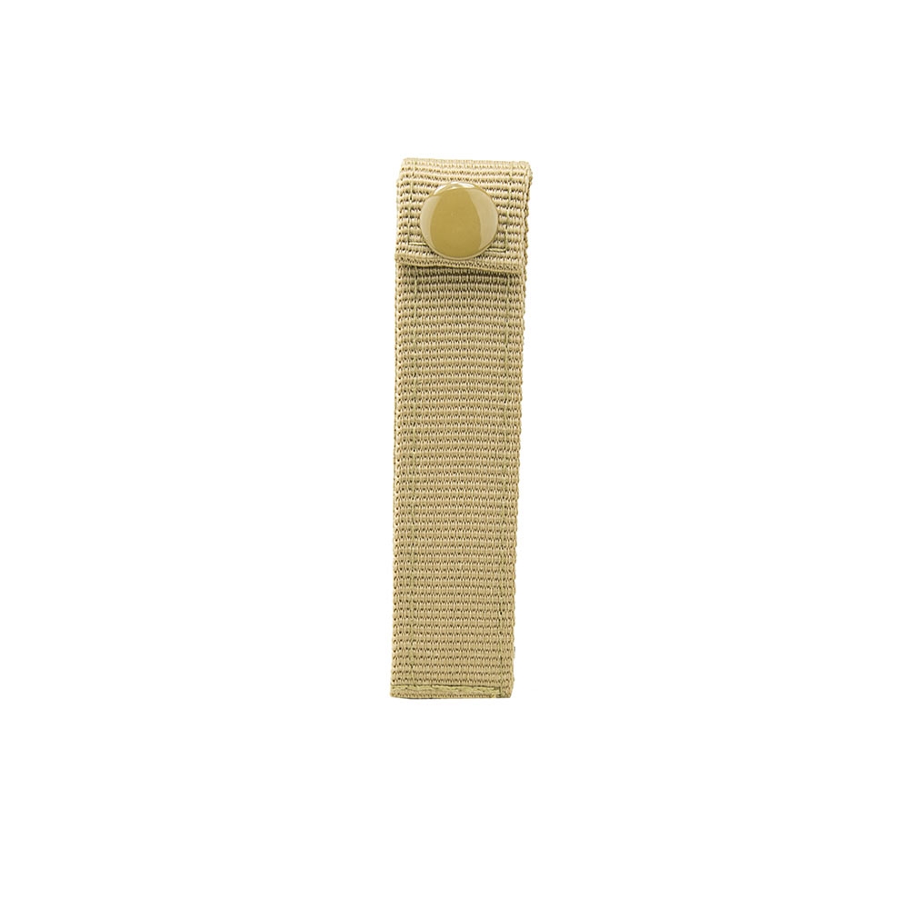 CVMSS3012T 4 in. Vism Molle Thumb Snap Straps, Tan - Small - Pack of 4