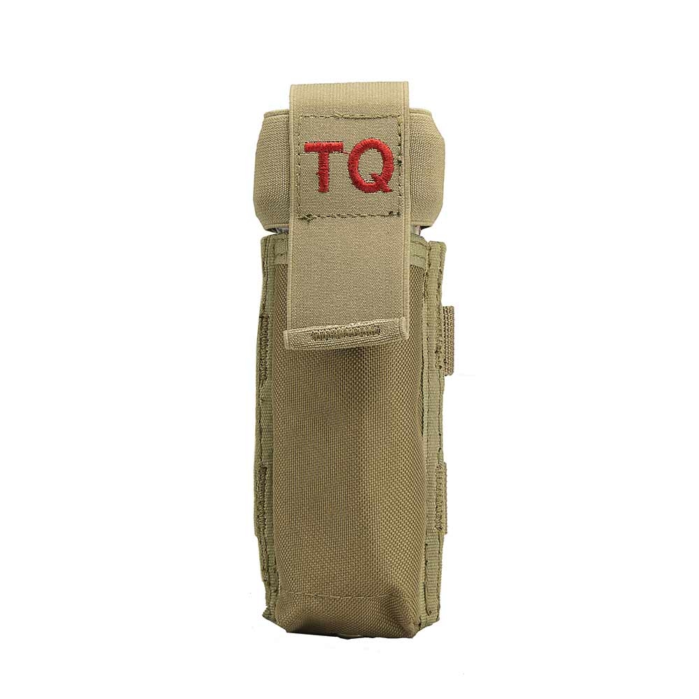 CVTQ3020T Vism Molle Tourniquet with Elastic Flap - Tan