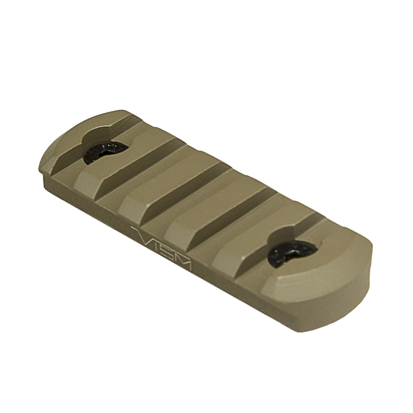 VMKM3T 3 km Slots Keymod Picatinny Rail, Tan