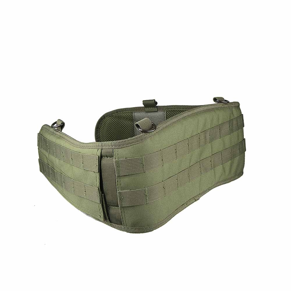 CVBBLG3021G 38 in. Vism Molle Battle Belt, Green - Large