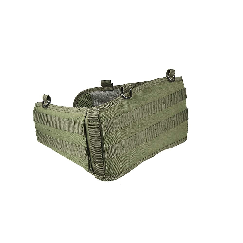CVBBSM3021G 32 in. Vism Molle Battle Belt, Green - Small