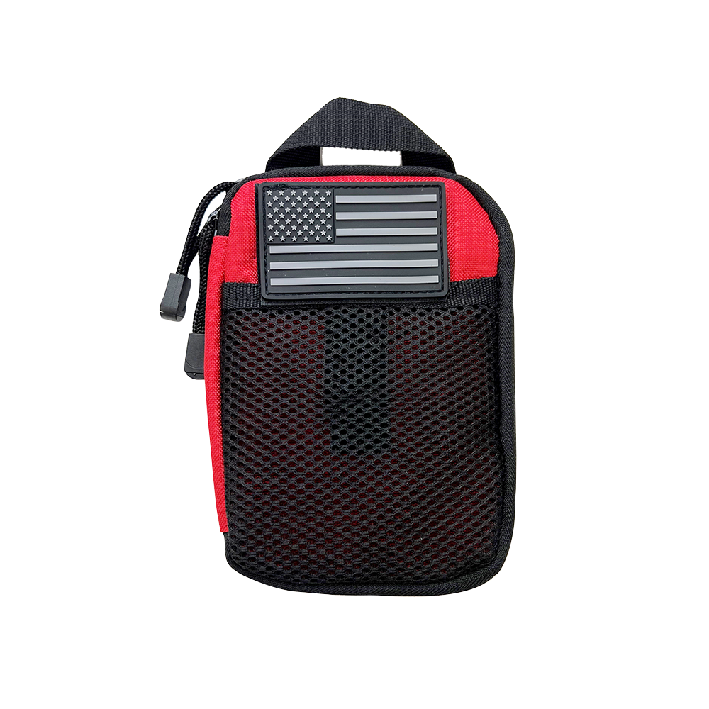 CVAP3006R Vism Dump Pouches Molle Utility Pouch with US Pouch, Red