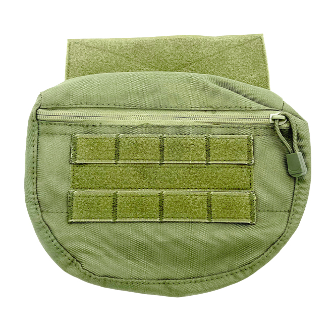 CVUPV3047G Tactical Hook & Loop Universal Vest Utility Multi Purpose Pouch, Green