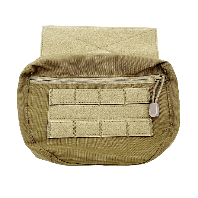 CVUPV3047T Tactical Hook & Loop Universal Vest Utility Multi Purpose Pouch, Tan