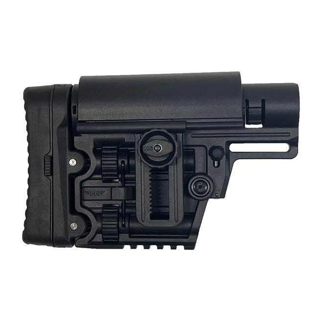 VG011 Vism Modular Precision Buttstock - Mil-Spec AR Stock, Black