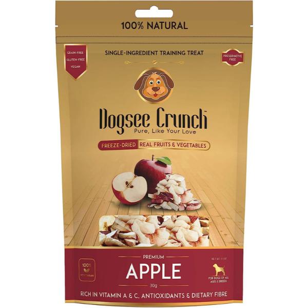 Picture of Dogsee CA-X4J9-PN9D-FBA 10 g Crunch Natural Apple Grain-Free Dog Treats