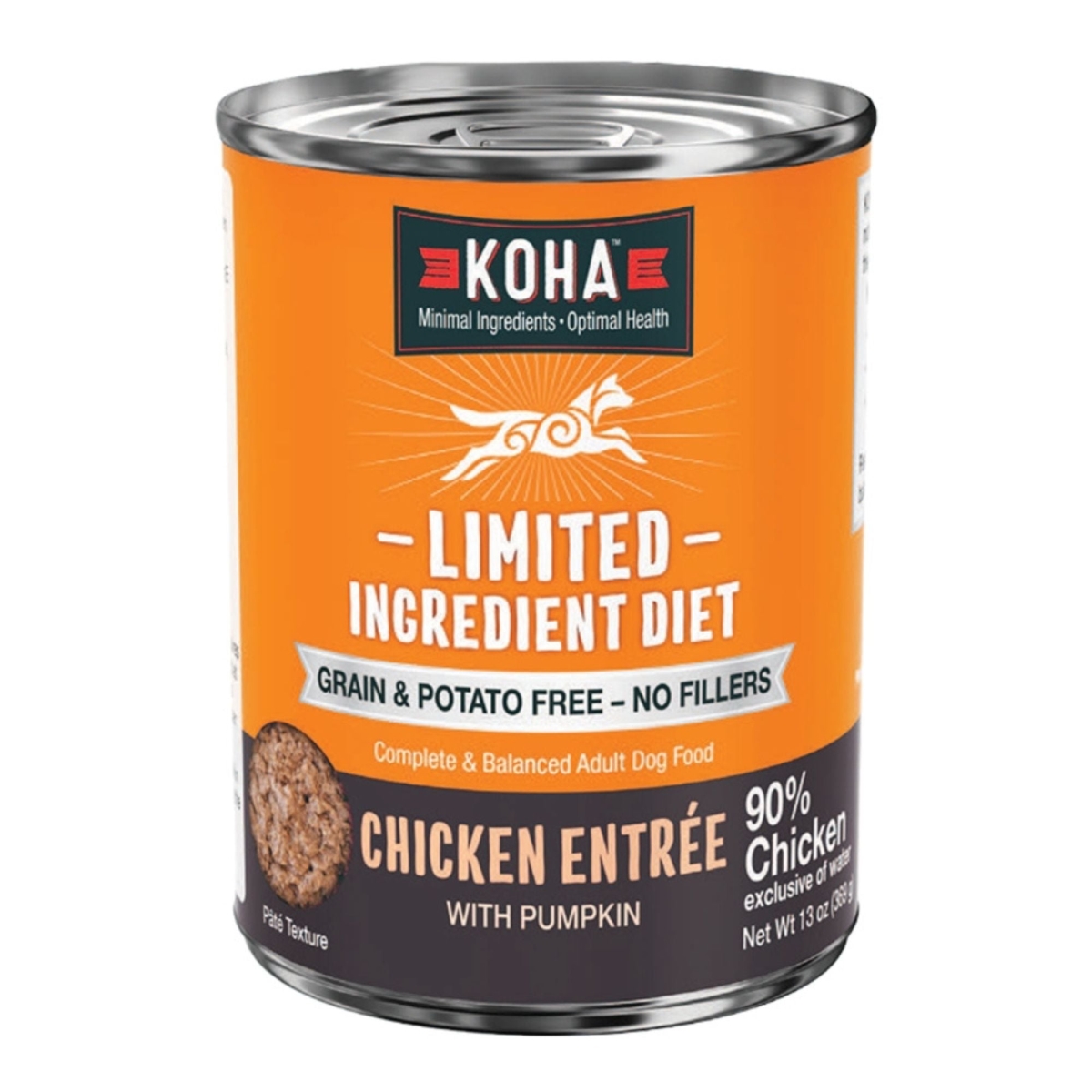 10811048023596 13 oz Grain Free Limited Ingredient Chicken Wet Dog Food - Case of 12