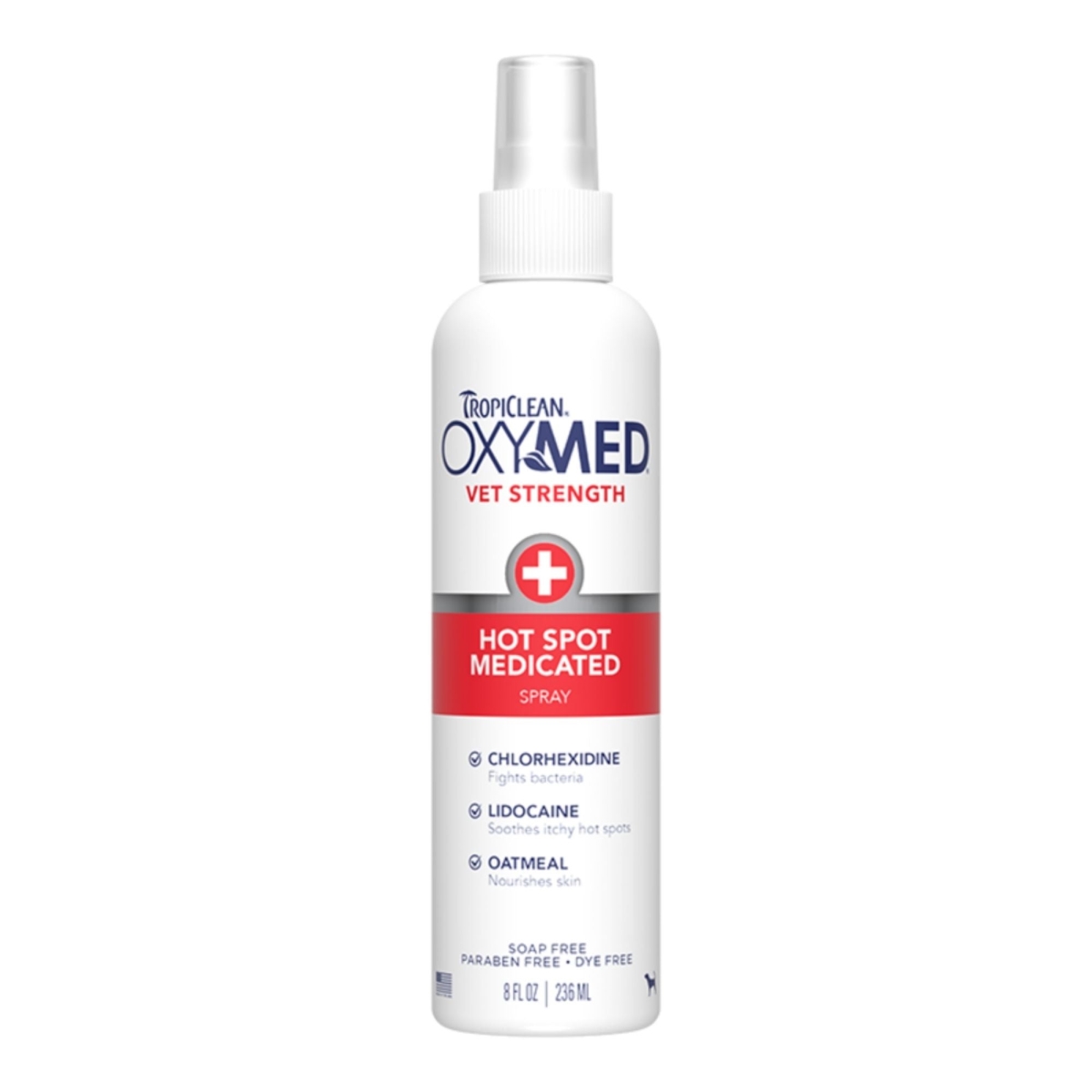 645095008670 8 oz Oxymed Dog Hot Spot Spray