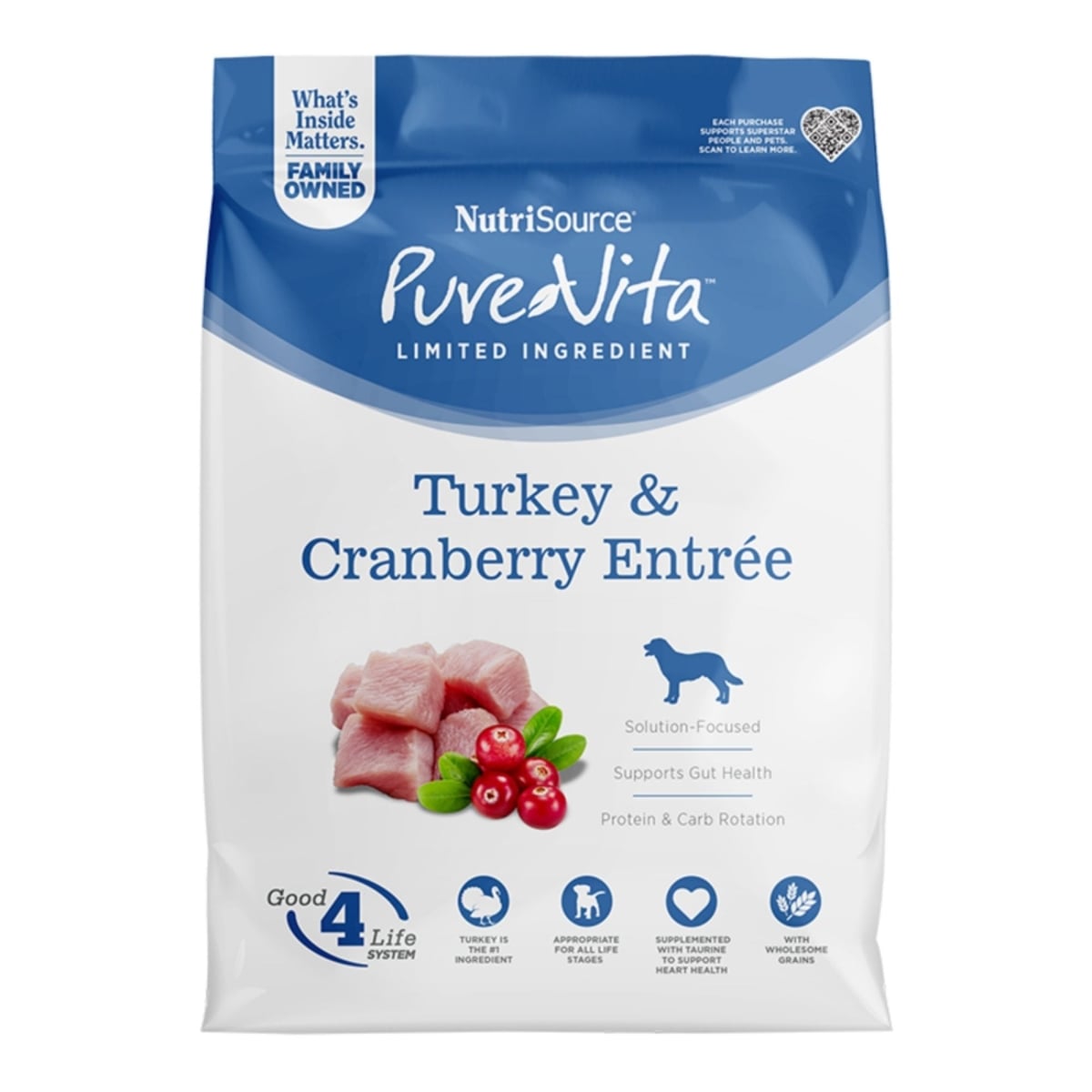 73893179191 12 lbs Turkey  Cranberry Food Dry Dog Food