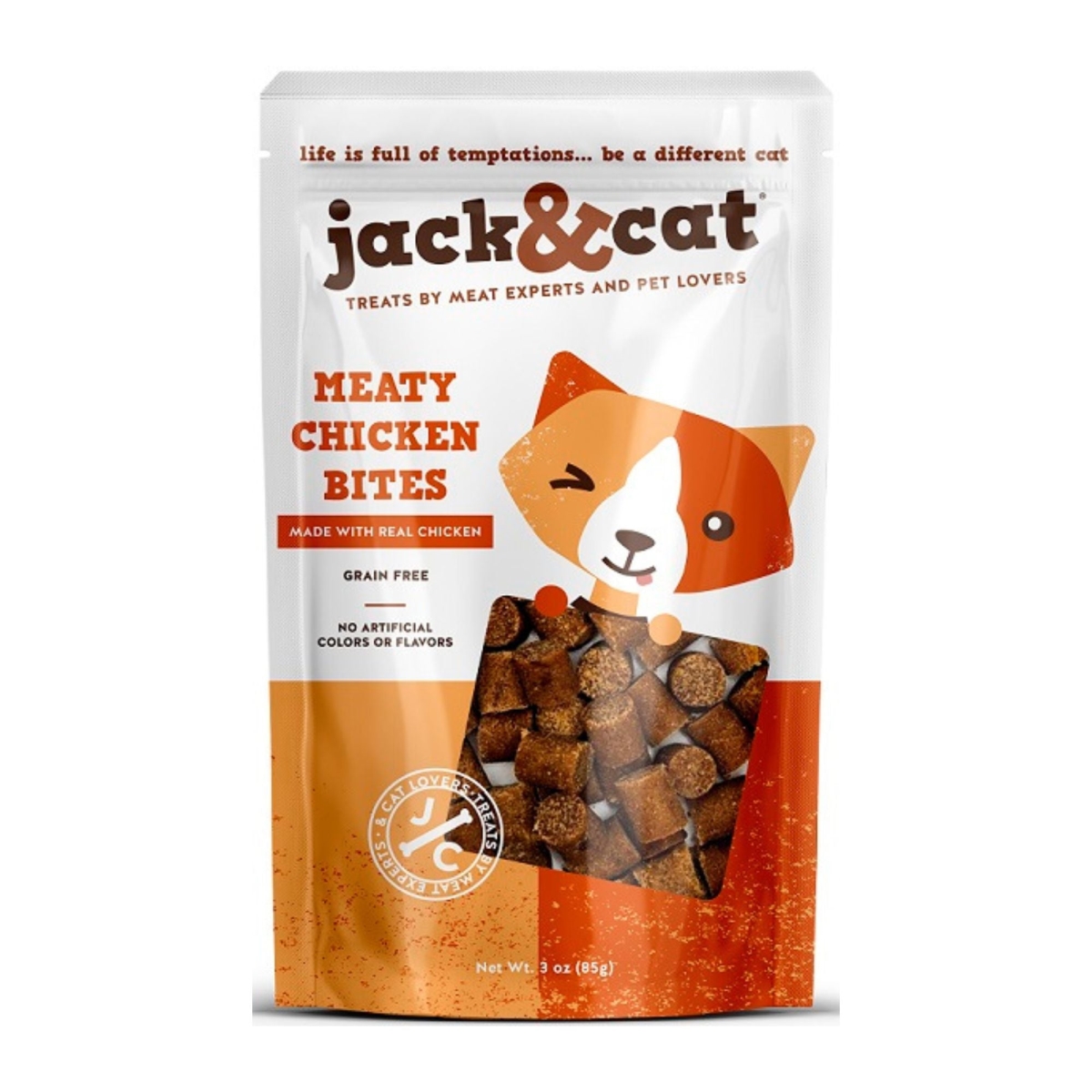 810044055412 3 oz Chicken Soft Moist Cat Treat