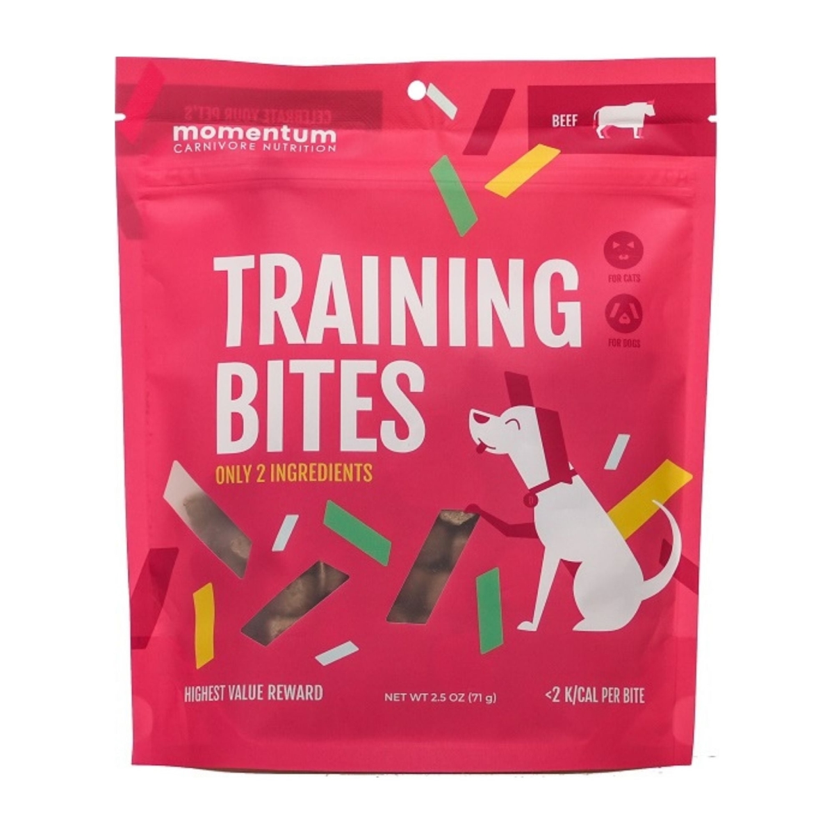 853009006951 2.5 oz Nutrition Beef Training Bites Dog Treat
