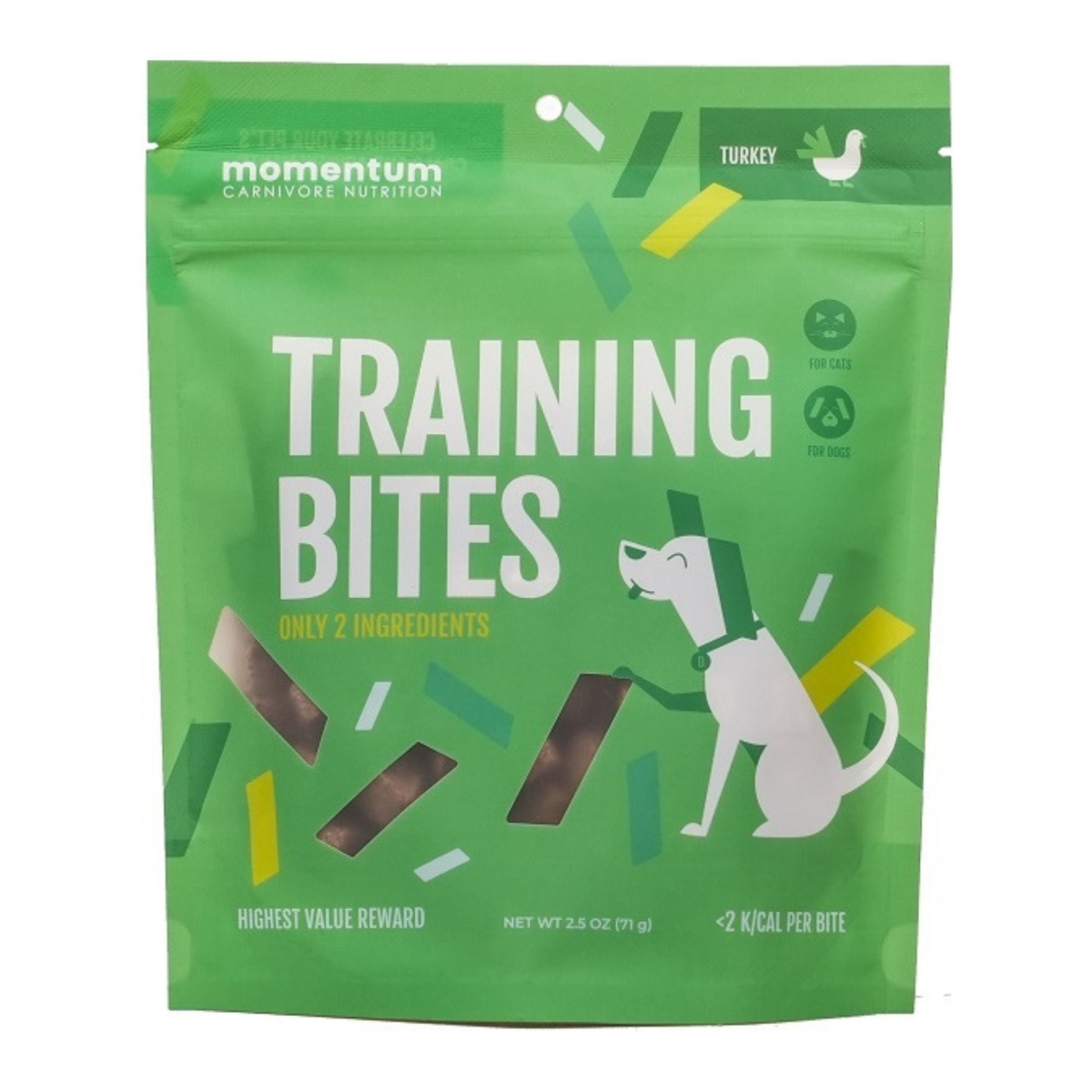 853009006982 2.5 oz Nutrition Turkey Training Bites Dog Treat