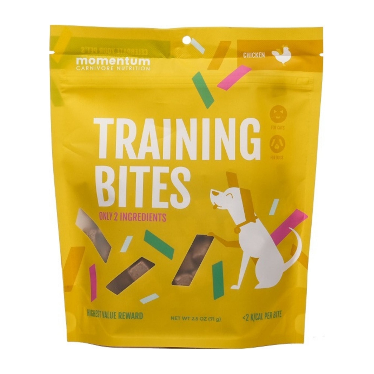 853009006968 2.5 oz Nutrition Chicken Training Bites Dog Treat