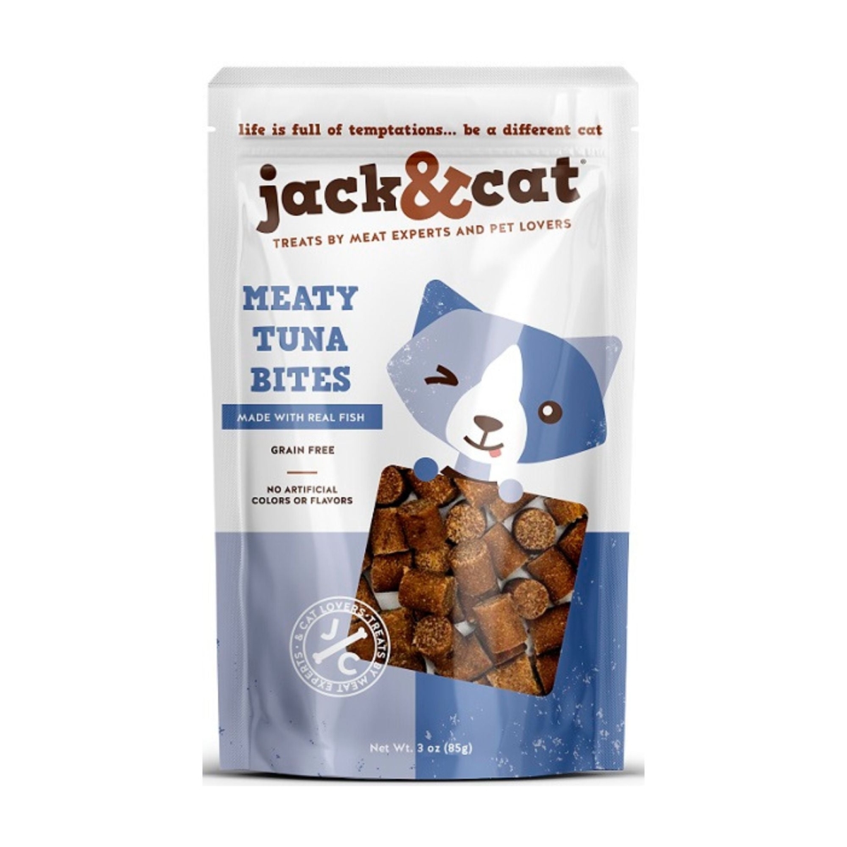 810044055429 3 oz Tuna Soft Moist Cat Treat