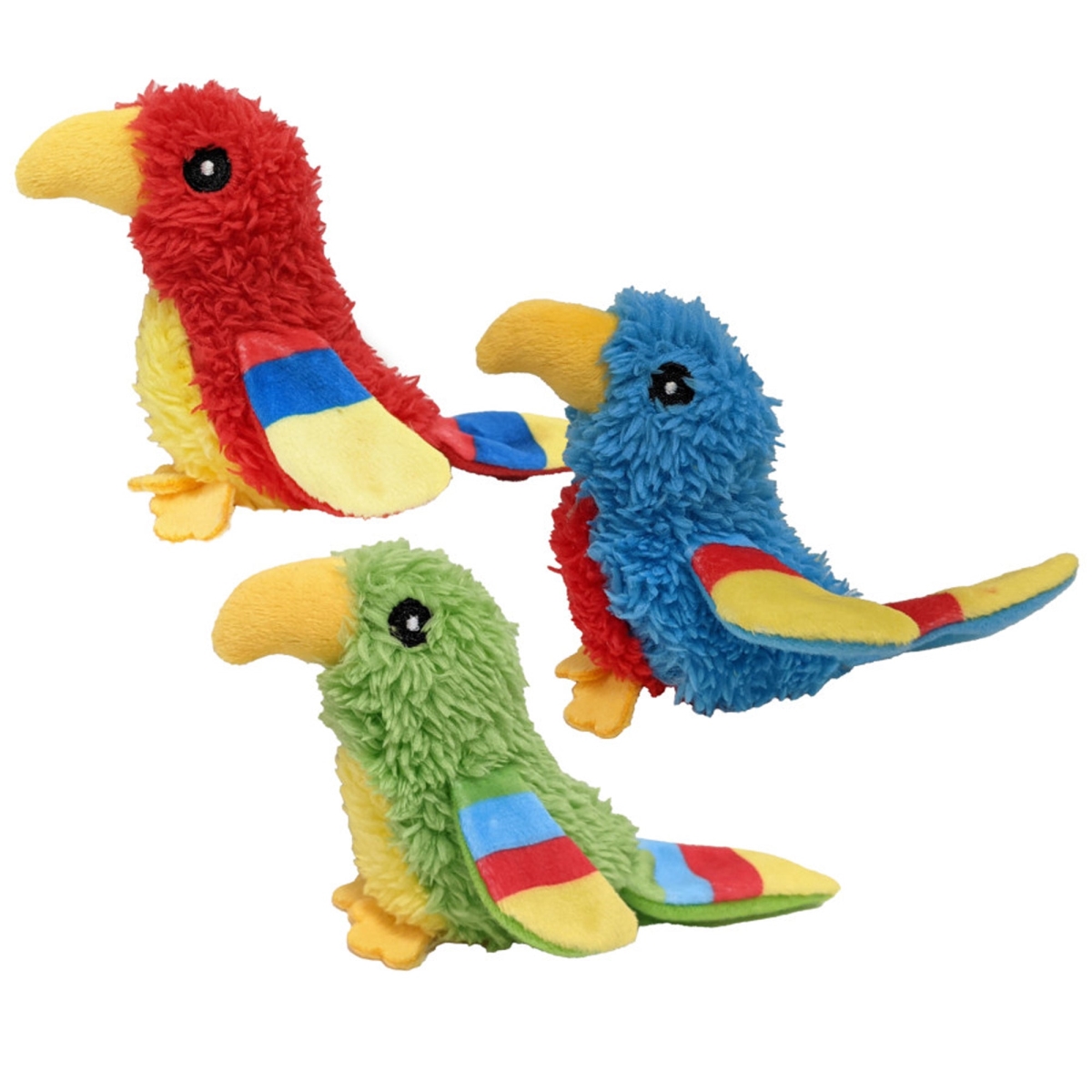 77234521717 Parrot Catnip Toy, Assorted Color, One Size