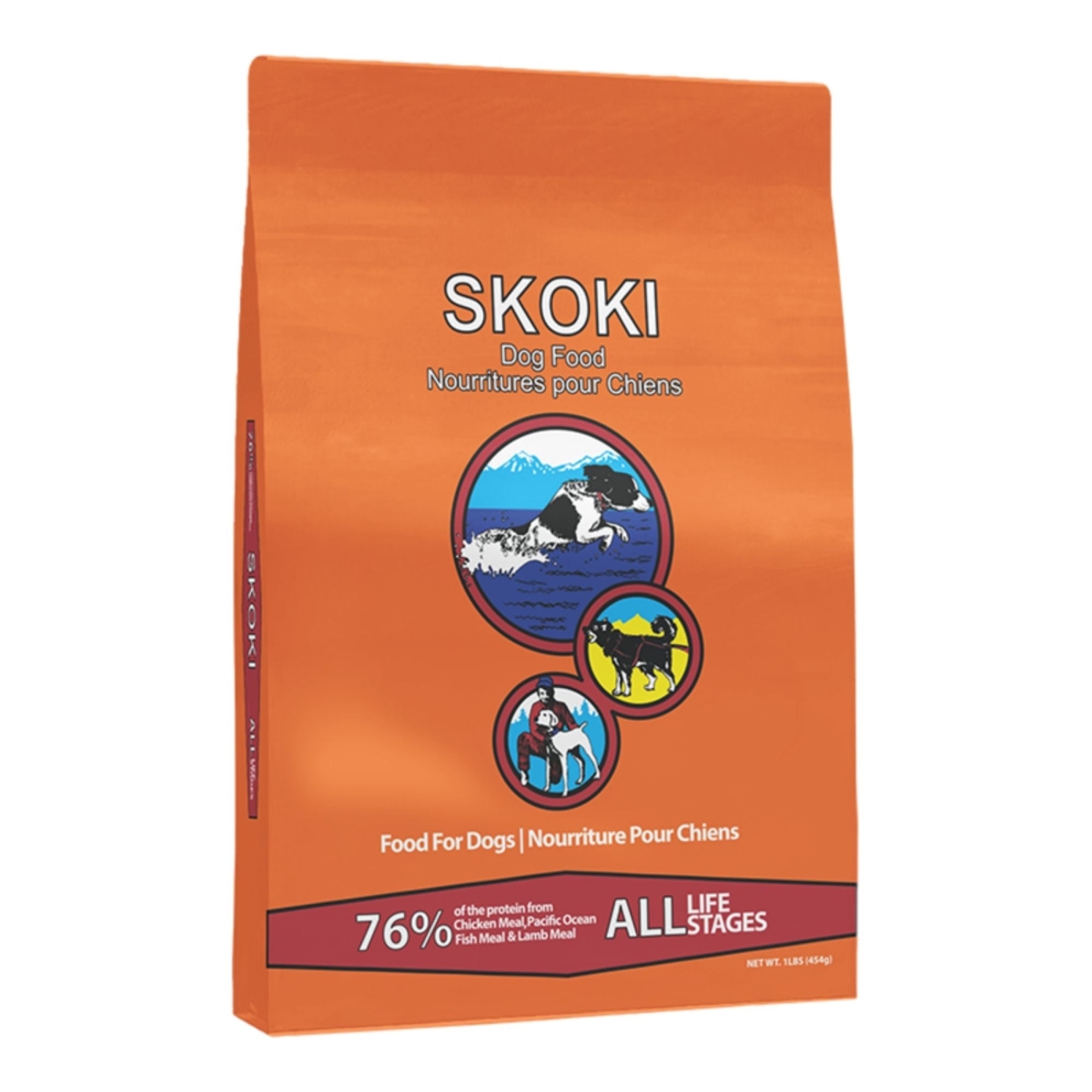 72318105555 1 lbs Skoki Dog Food