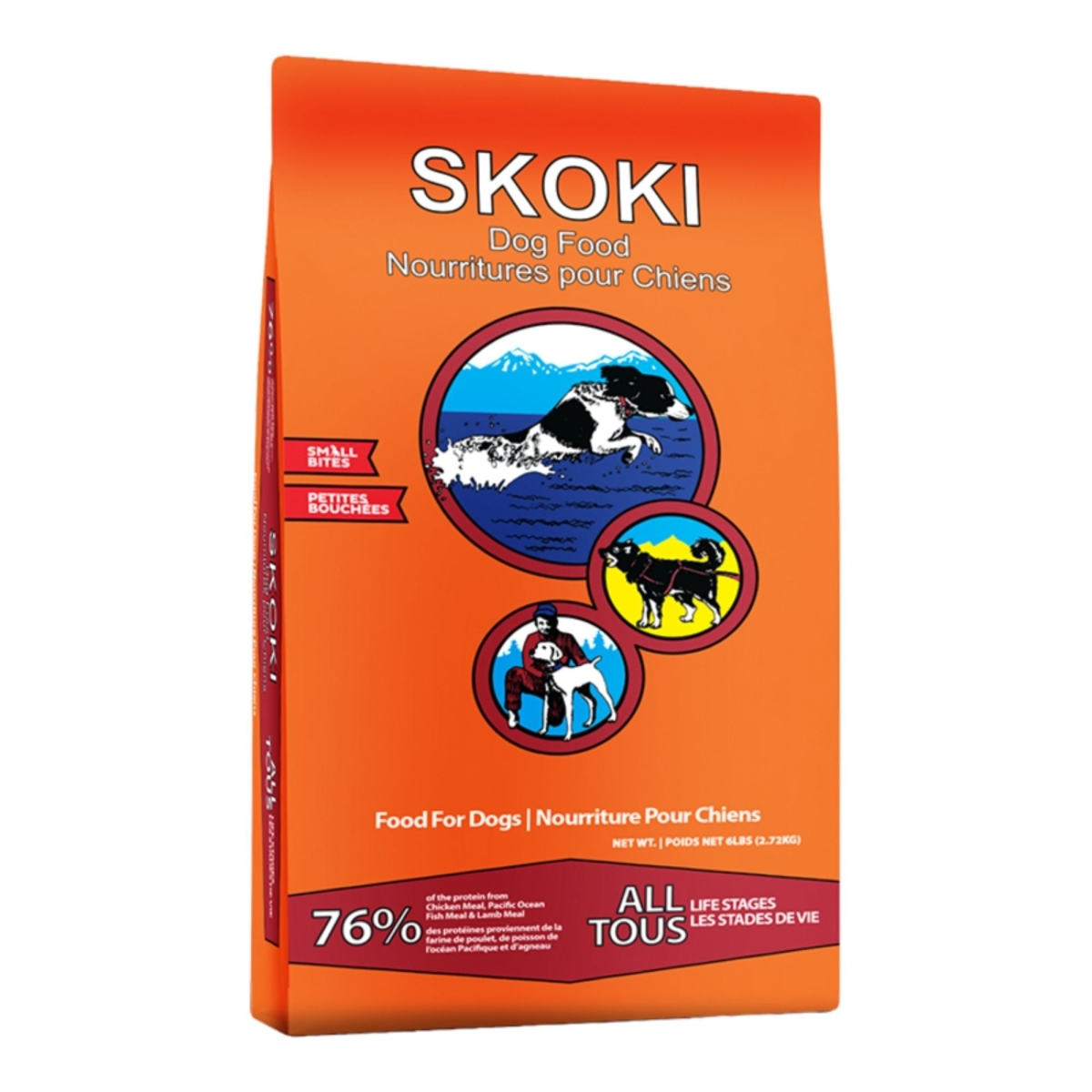72318106200 6 lbs Skoki Dog Small Bites