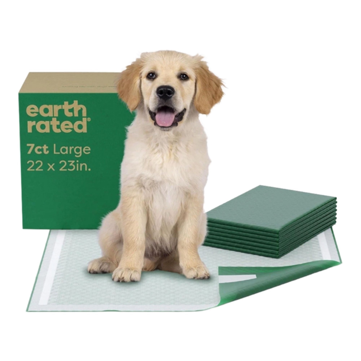 870856002677 22 x 23 in. Dog Max Absorbency Puppy Pee Pads, Large - 7 Count