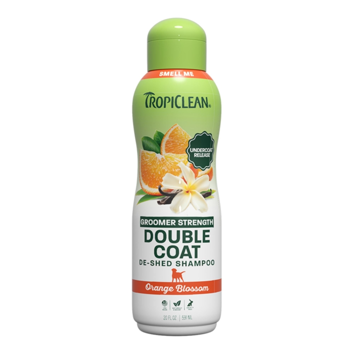 645095009684 20 oz Dog Thick Double Coat Shampoo, Orange Blossom