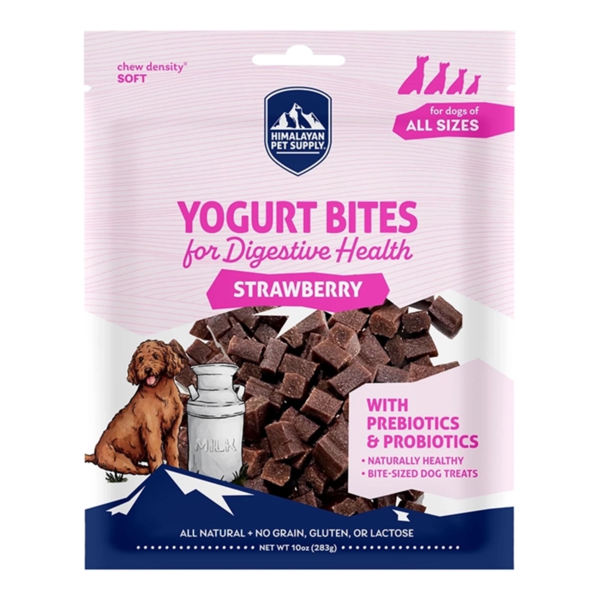 Himalayan 850087668125 10 oz Dog Yogurt Bites, Strawberry