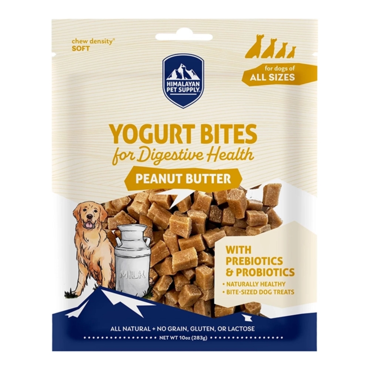 Himalayan 850087668132 10 oz Yogurt Dog Bites, Peanut Butter