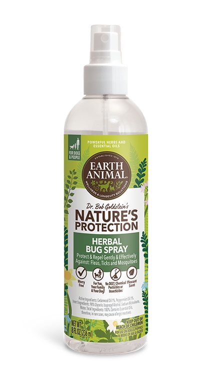 Picture of Earth Animal 853965006903 8 oz Dog Nupro Bug Spray Herbal
