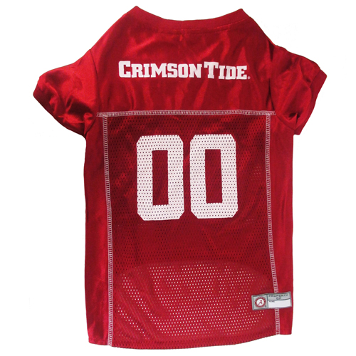 Picture of Doggie Nation 849790034358 11 x 18 in. Collegiate Alabama Crimson Tide Mesh Jersey - Small