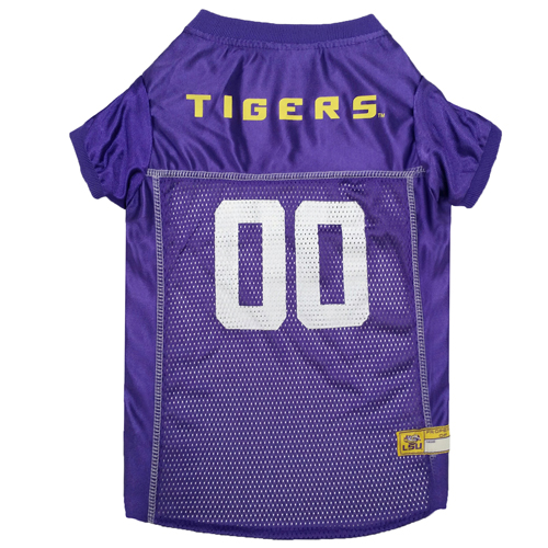 Picture of Doggie Nation 849790022416 23 x 30 in. Collegiate Louisiana State University Tigers Mesh Jersey - Extra Large