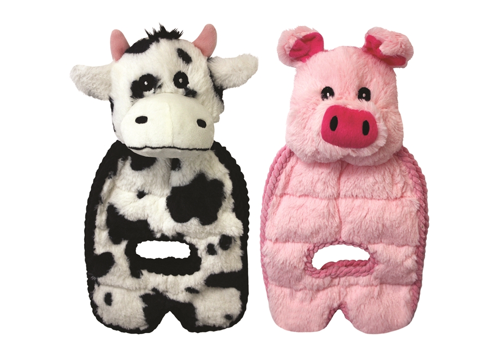 Tug-O-War Squeaker  Dog Toy  - Assorted