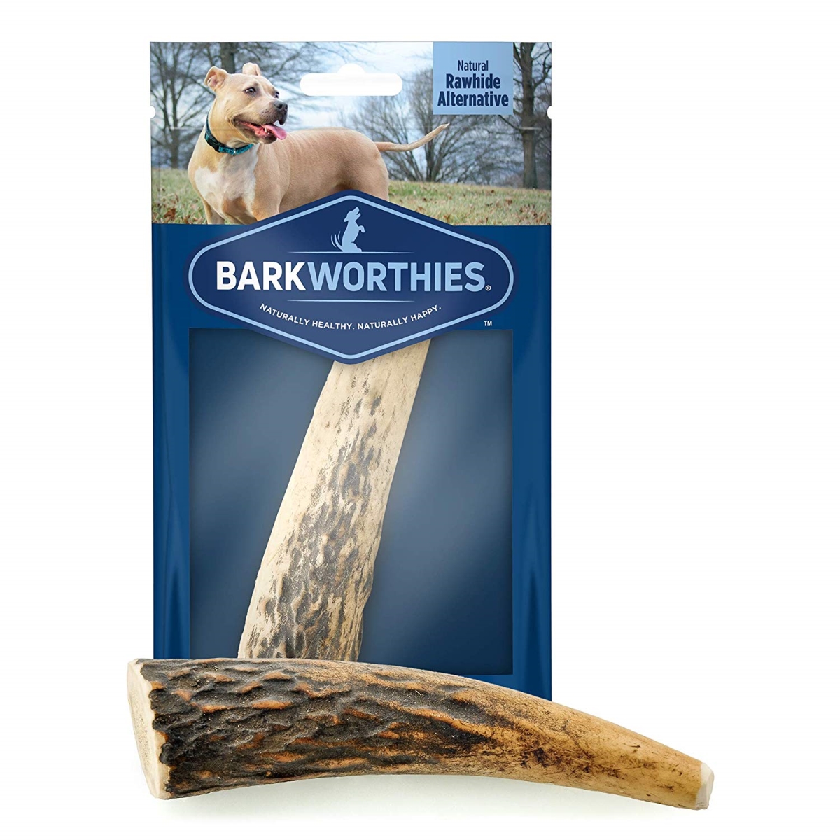 Picture of Barkworthies 840139120169 Elk Antler Pet Bone with Mini Case - Small Whole