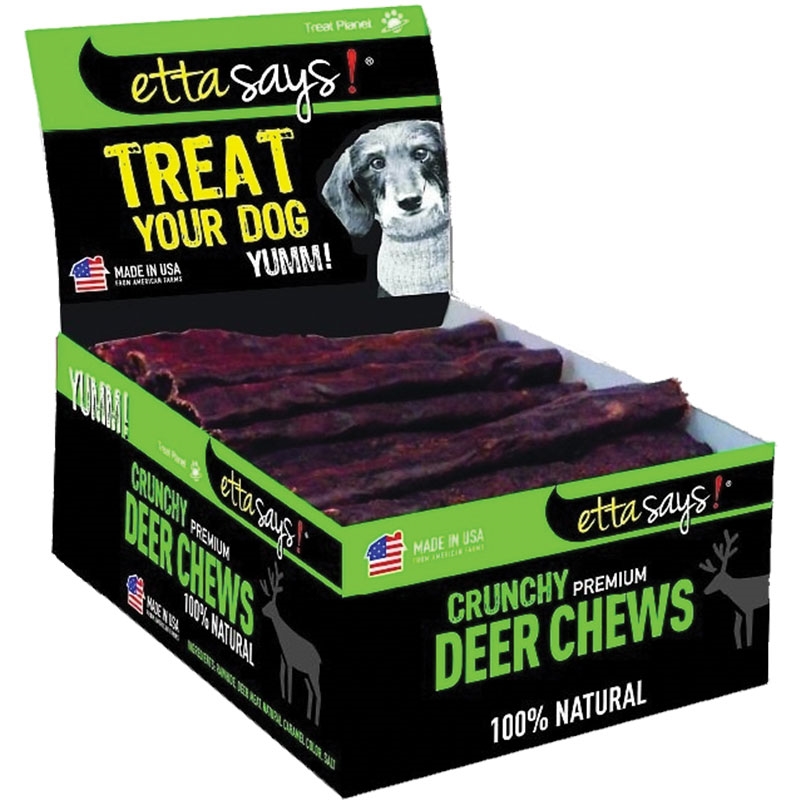 Picture of Etta Says 853994001511 7 in. Dog Crunch Deer Chew Stick - 20 Count