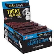 Picture of Etta Says 853994001535 7 in. Dog Crunch Rabbit Chew Stick - 20 Count