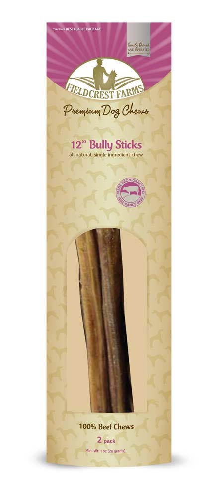 Picture of Ethical Pet 810002631221 12 in. Fieldcrest Farms Bully Stick - Pack of 2