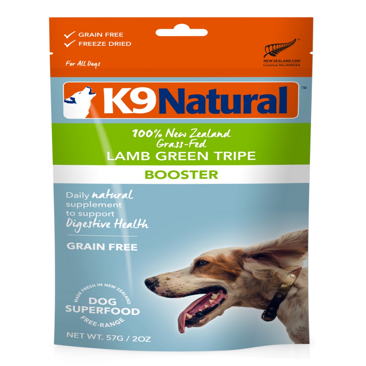 Picture of K9 Natural 9421900779895 2 oz Freeze Dried Topper Lamb Tripe for Dog