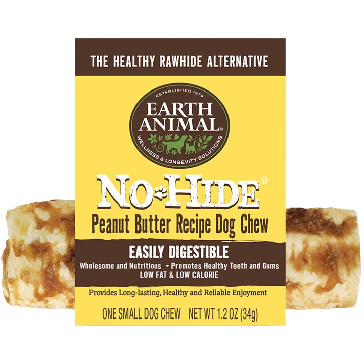 Picture of Earth Animal 812121031401 4 in. No Hide Peanut Butter Dog Chew Treat - 24 Count