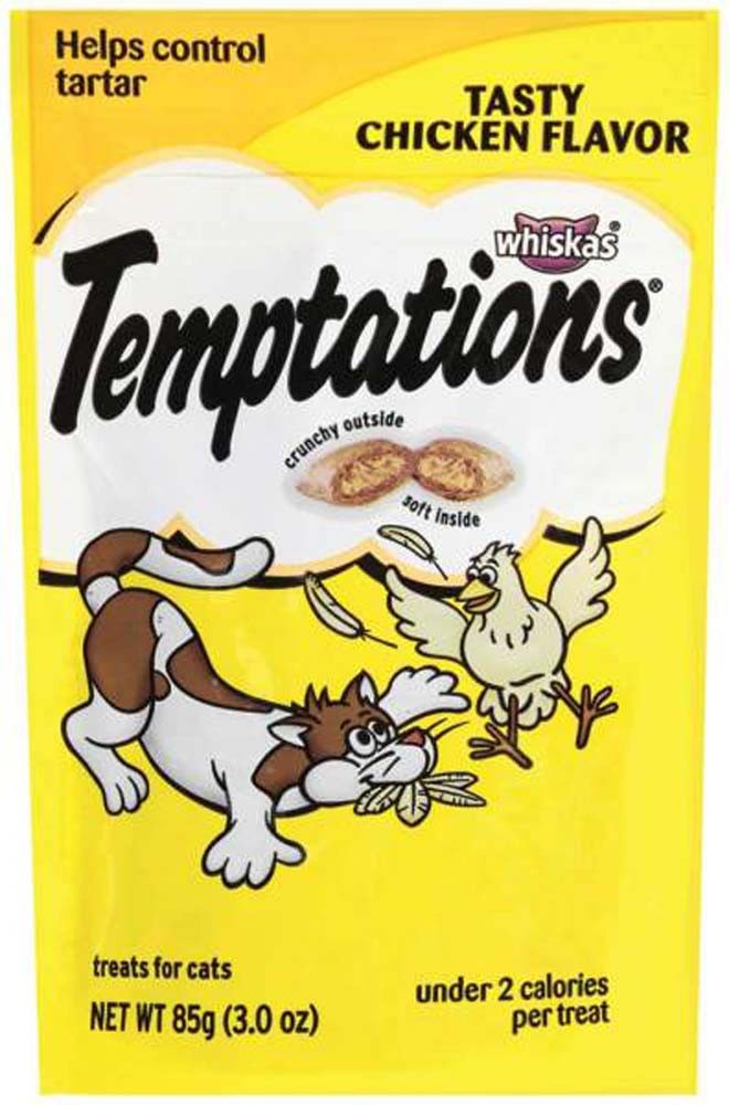Picture of Mars Pet Care 058496723064 3 oz Whiskas Temptations Tasty Chicken Cat Treats