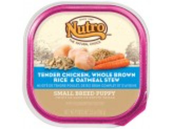 079105117791 3.5 oz Tender Chicken Oatmeal & Brown Rice Stew Small Breed Puppy Food -  Nutro