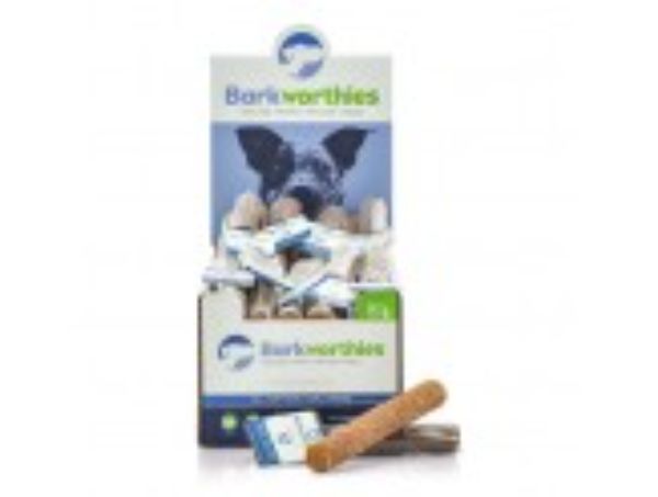 Picture of Barkworthies 816807017444 6 in. Beef Sausage Pet Food