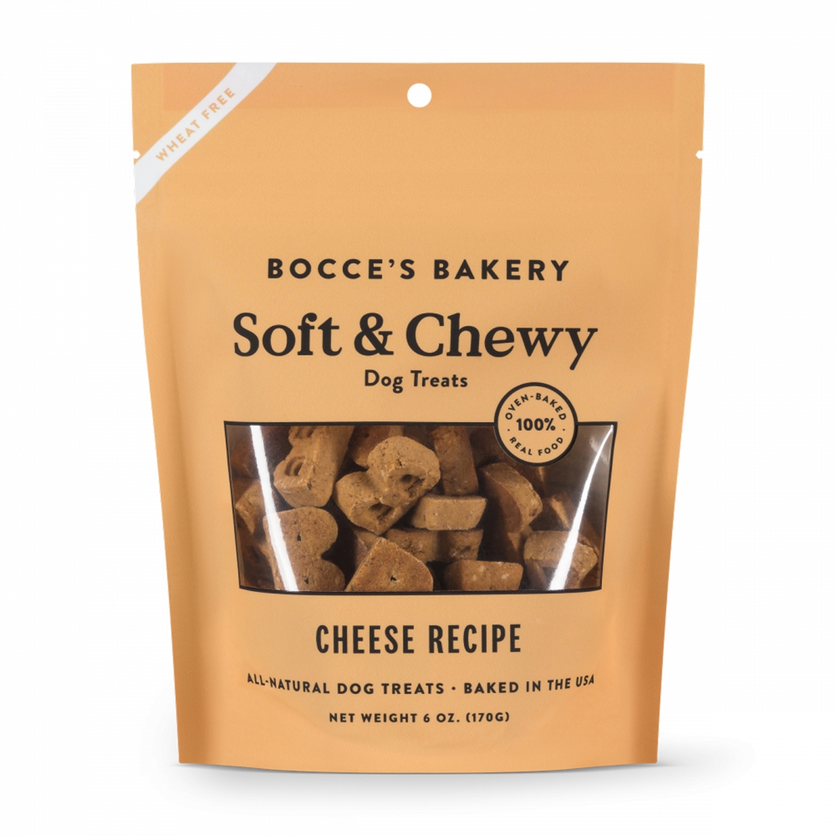Picture of Bocces Bakery 857155007435 6 oz Dog Soft & Chewy Cheese Biscuit