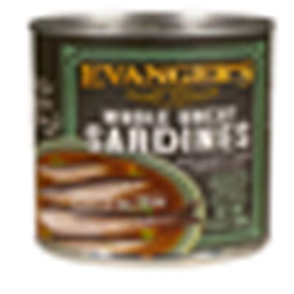 Picture of Evangers 077627201080 12 oz Hand Packed Whole Uncut Sardines Can Dog Food - 12 Count