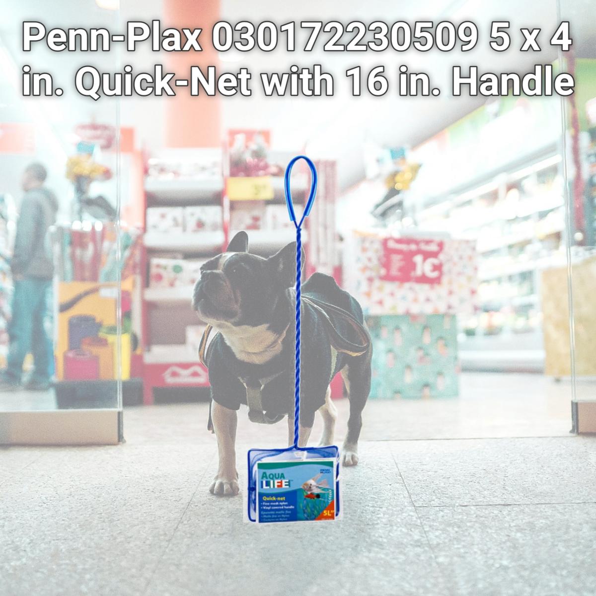 Picture of Penn-Plax 030172230509 5 x 4 in. Quick-Net with 16 in. Handle