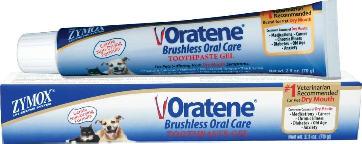 Picture of Pet King Brands 667334502503 2.5 oz Zymox Brushless Enzymatic Oral Care Therapy Dental Gel Tube