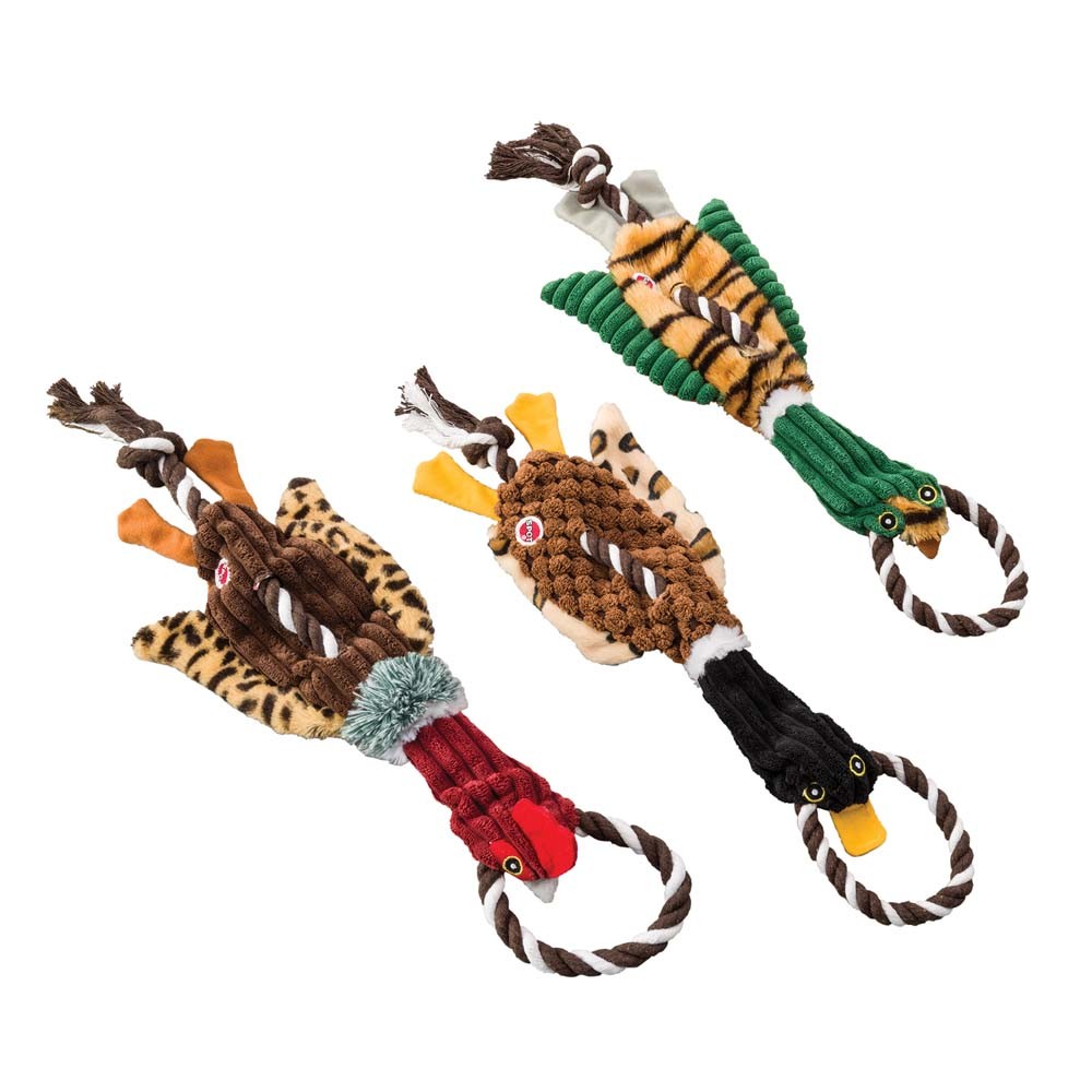 Picture of Ethical Pet Products 077234541821 23 in. Ducks Assorted Color Spot Skinneeez Tugs Dog Toy