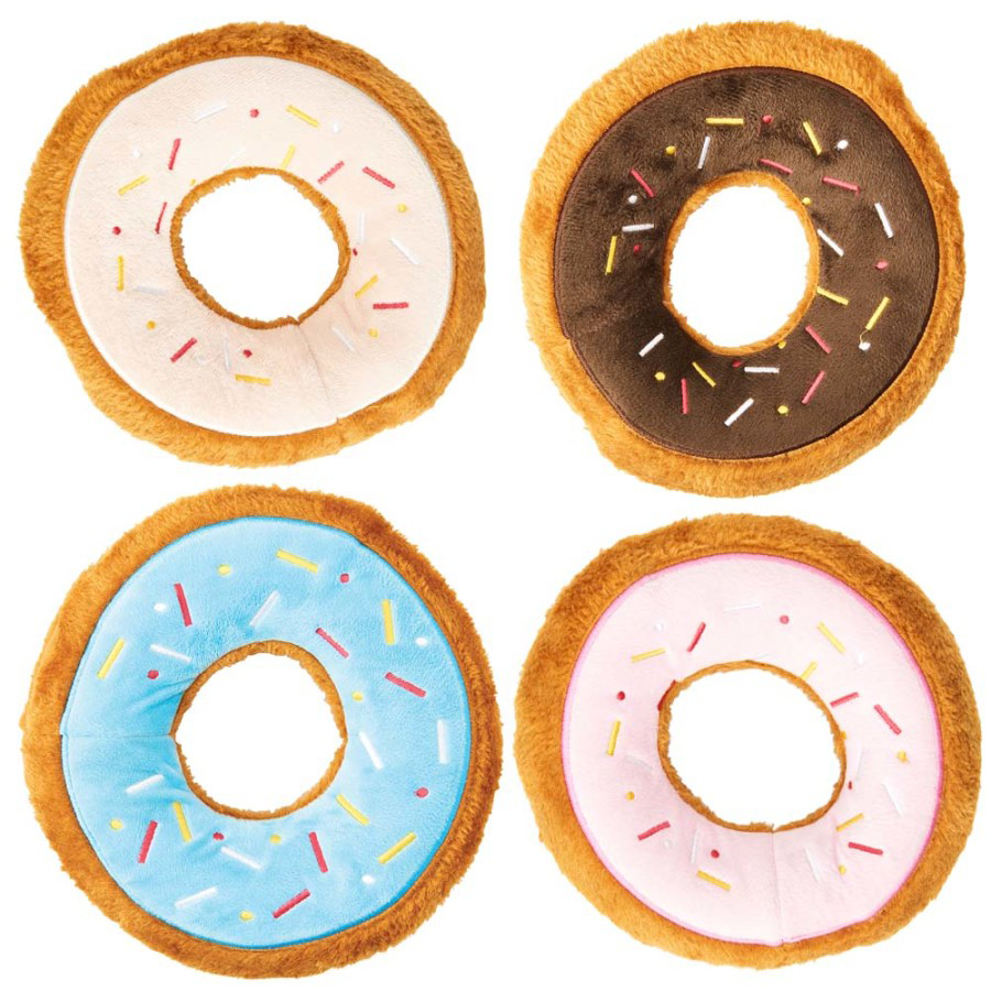 Picture of Ethical Product 077234545393 7.5 in. Spot Tasty Donuts Assorted Dog Toy