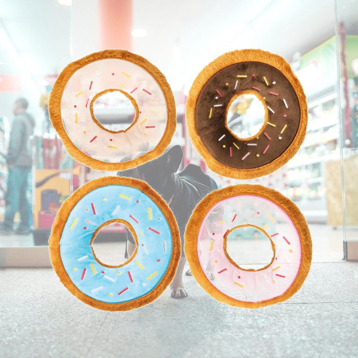 Picture of Ethical Product 077234545393 7.5 in. Spot Tasty Donuts Assorted Dog Toy