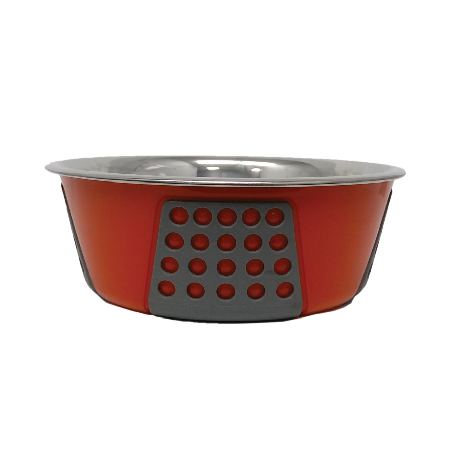 Picture of Ethical Product 077234585221 55 oz Spot Tribeca Dog Bowl, Red