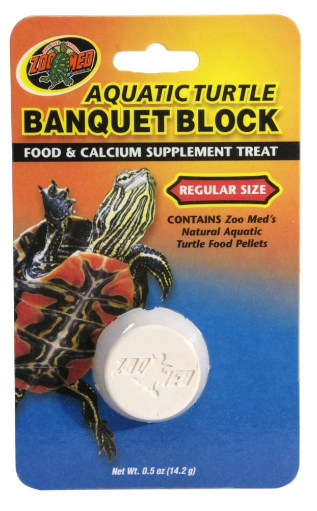 Picture of Zoo Med Labs 097612110500 Aquatic Turtle Banquet Block Fish Tank Decor