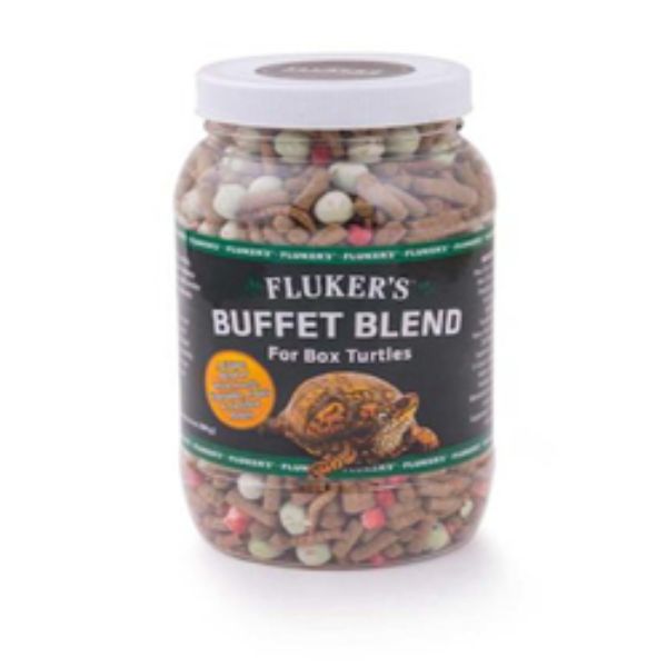Picture of Fluker Labs 091197700262 6.5 oz Buffet Blend Box Turtle Food