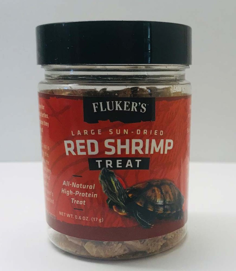 Picture of Fluker Labs 091197720505 0.6 oz Sun-Dried Large Red Shrimp Reptile Treat