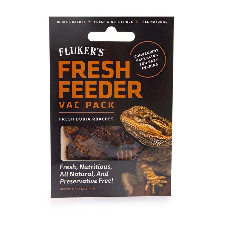 Picture of Fluker Labs 091197780127 0.7 oz Fresh Feeder Vac Pack Reptile Dubia Roaches Food